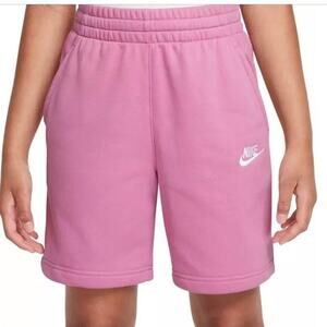 Nike All Kids Fit Sportswear Club Fleece French Terry Shorts Size XL